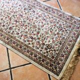 Old Kashmir rug. silk. 150 x 68 cm.