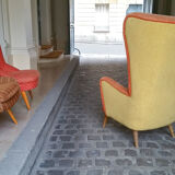 Chair has ears Shepherdess "Queen" 50s 60s