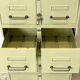 Set of 5 medical lockers