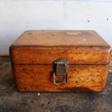 Old wooden box