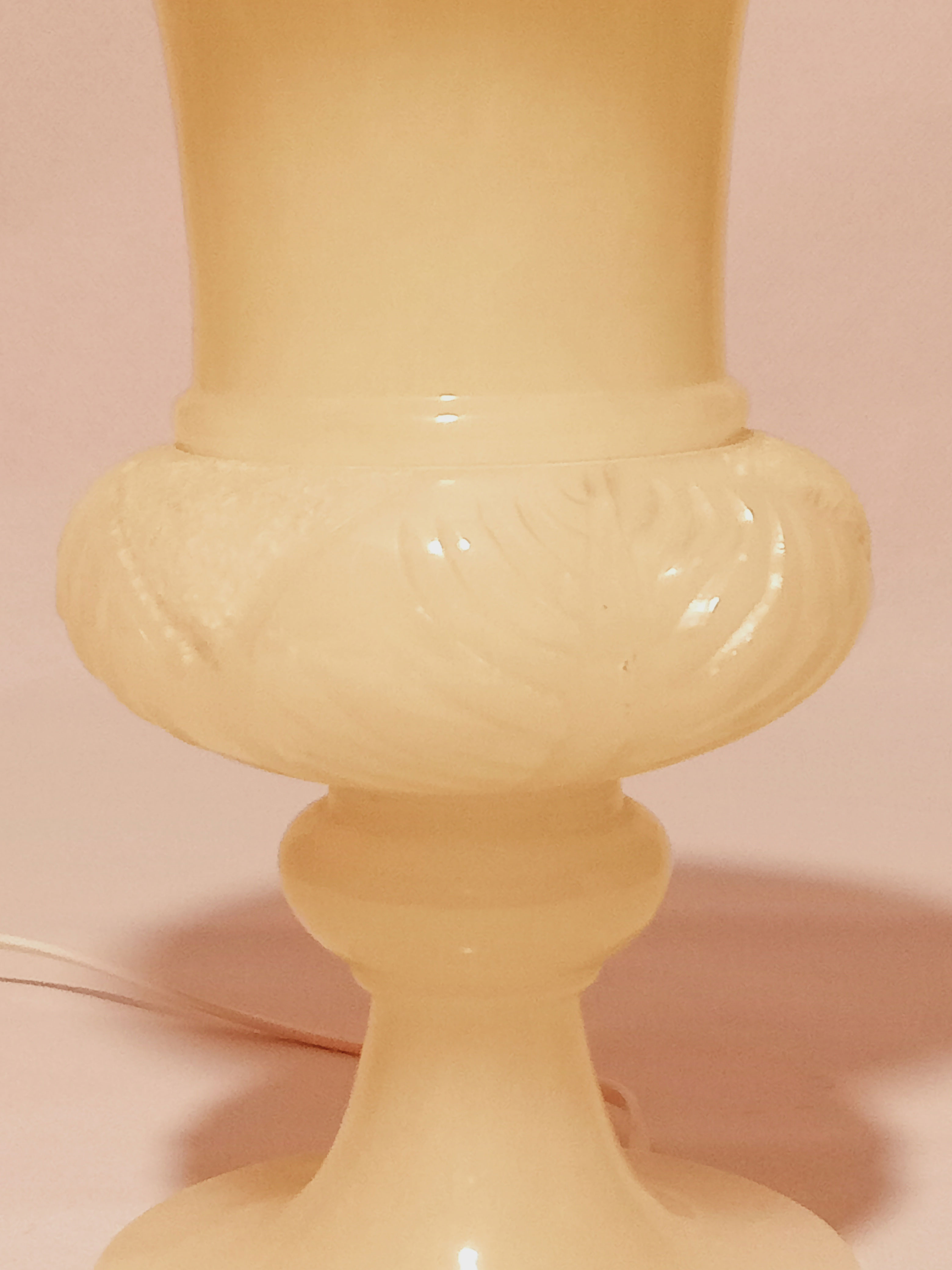 Alabaster table lamp