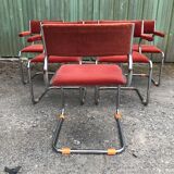 Set of 6 armchairs