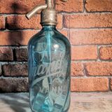 Siphon à eau de seltz bleu turquoise