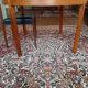 Table ronde extensible scandinave teck vintage