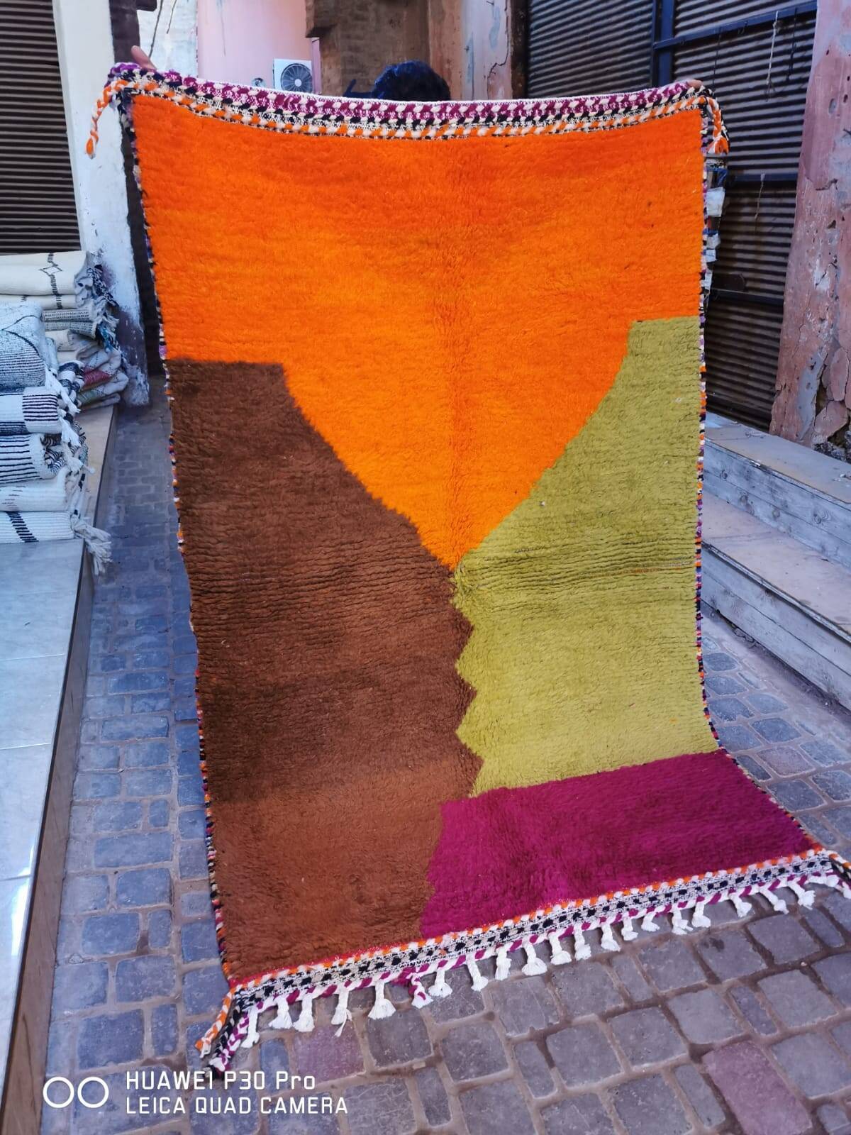 Contemporary Berber rug – Autumn Glow 250*150 cm