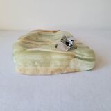 Ashtray and lighter in onyx