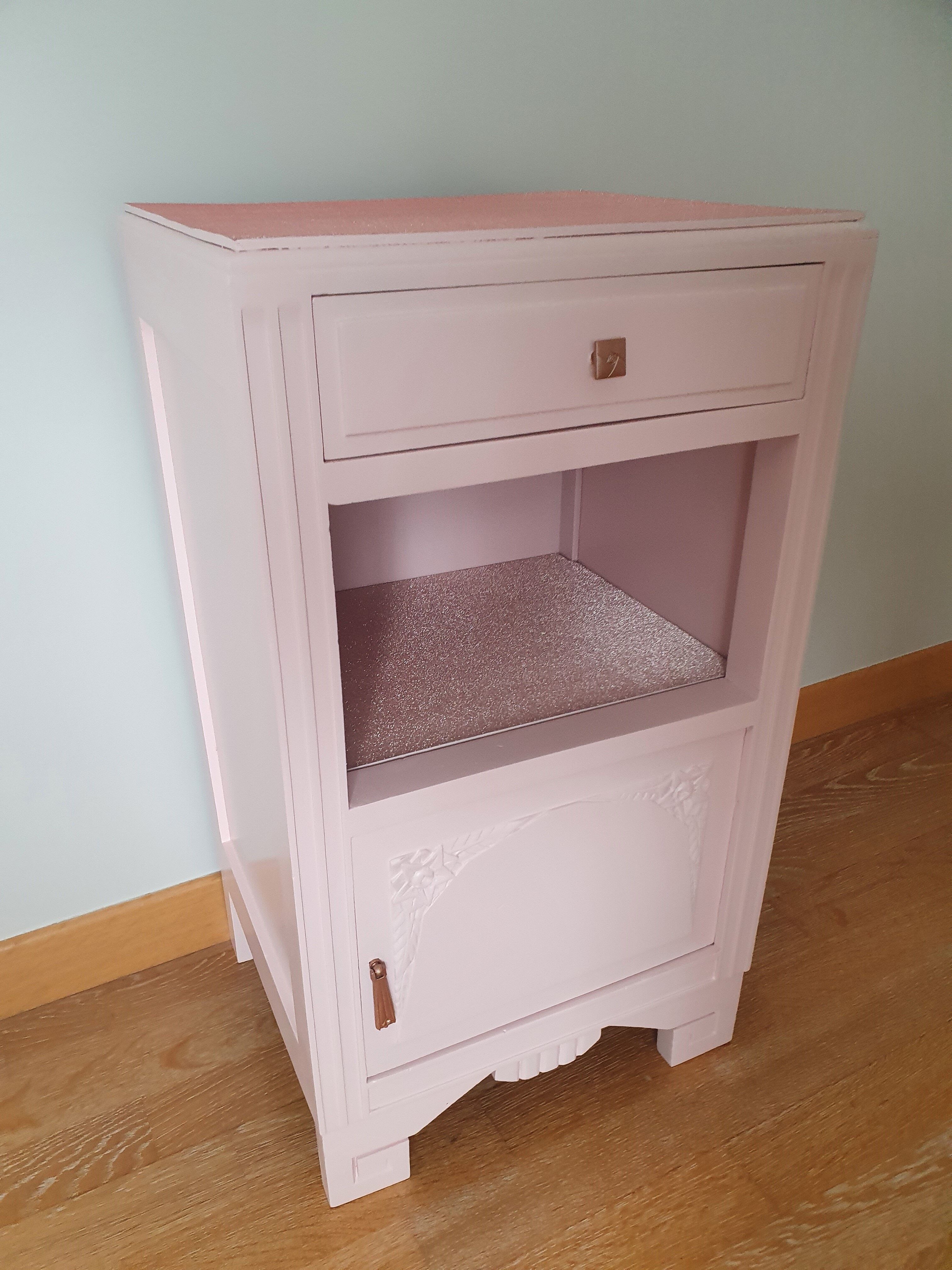 Art deco bedside table