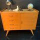 Commode vintage pieds compas 1950