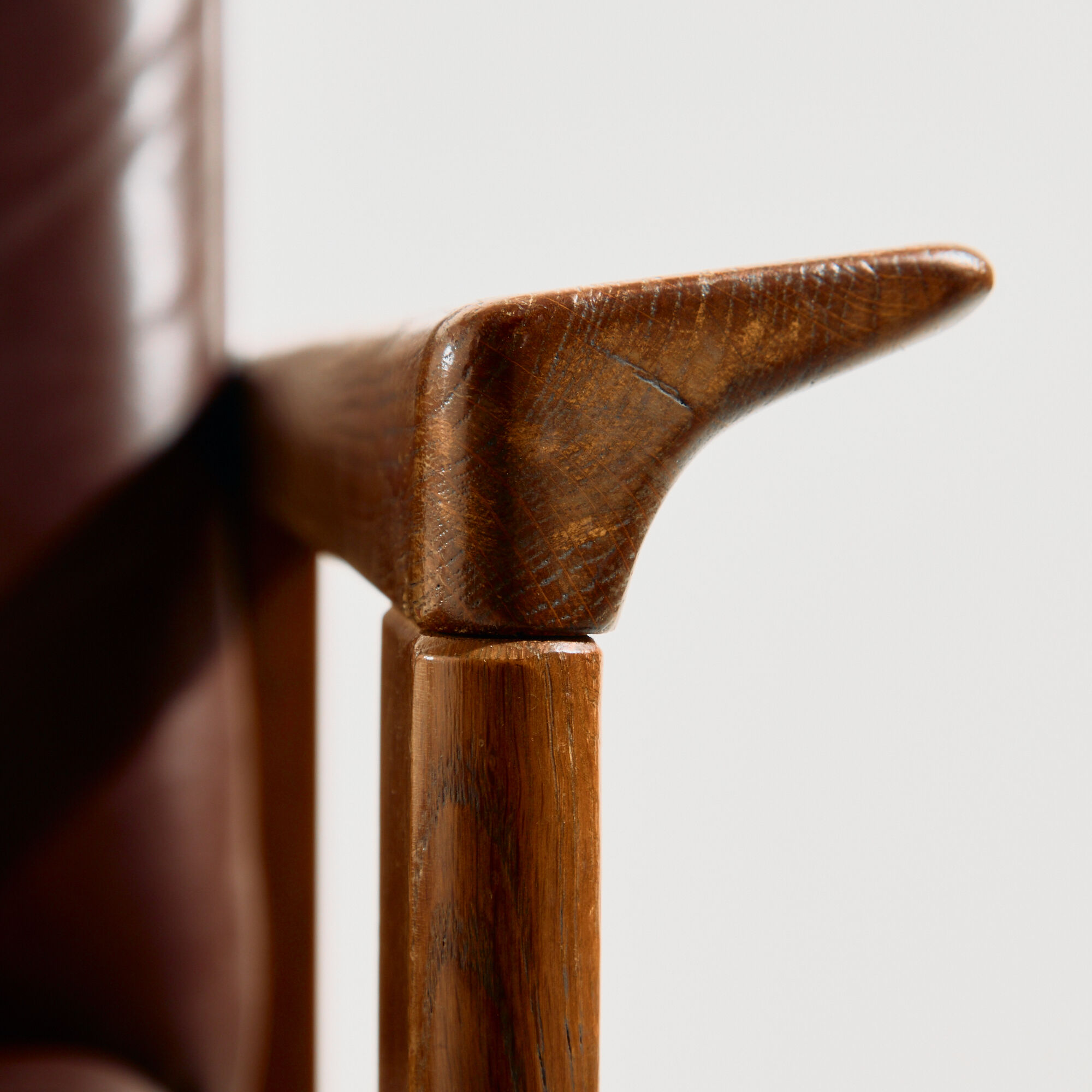 Oak armchair by Laszlo Mazák for Wiesner-Hager