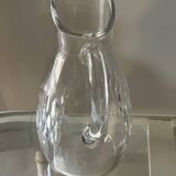 Baccarat Crystal Water Carafe Model Carcassonne Stamped