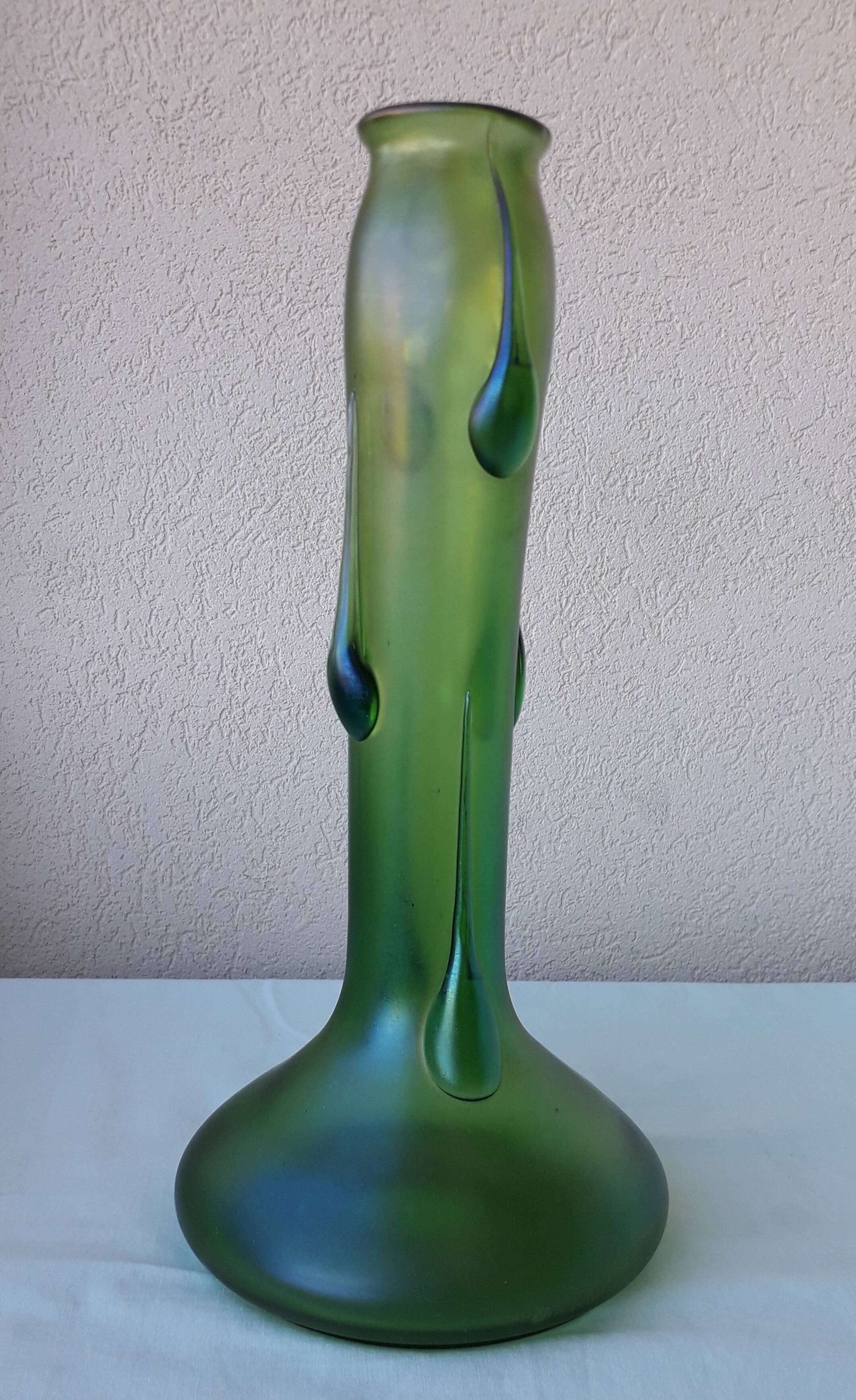 Loetz glass vase