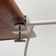 Swiss table lamp from the mid-century space age by SLZ Team for Swisslamps International.