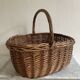 Panier osier ovale