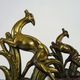 Pair of art deco book greenhouse in regulates and marble. Signed Ucra