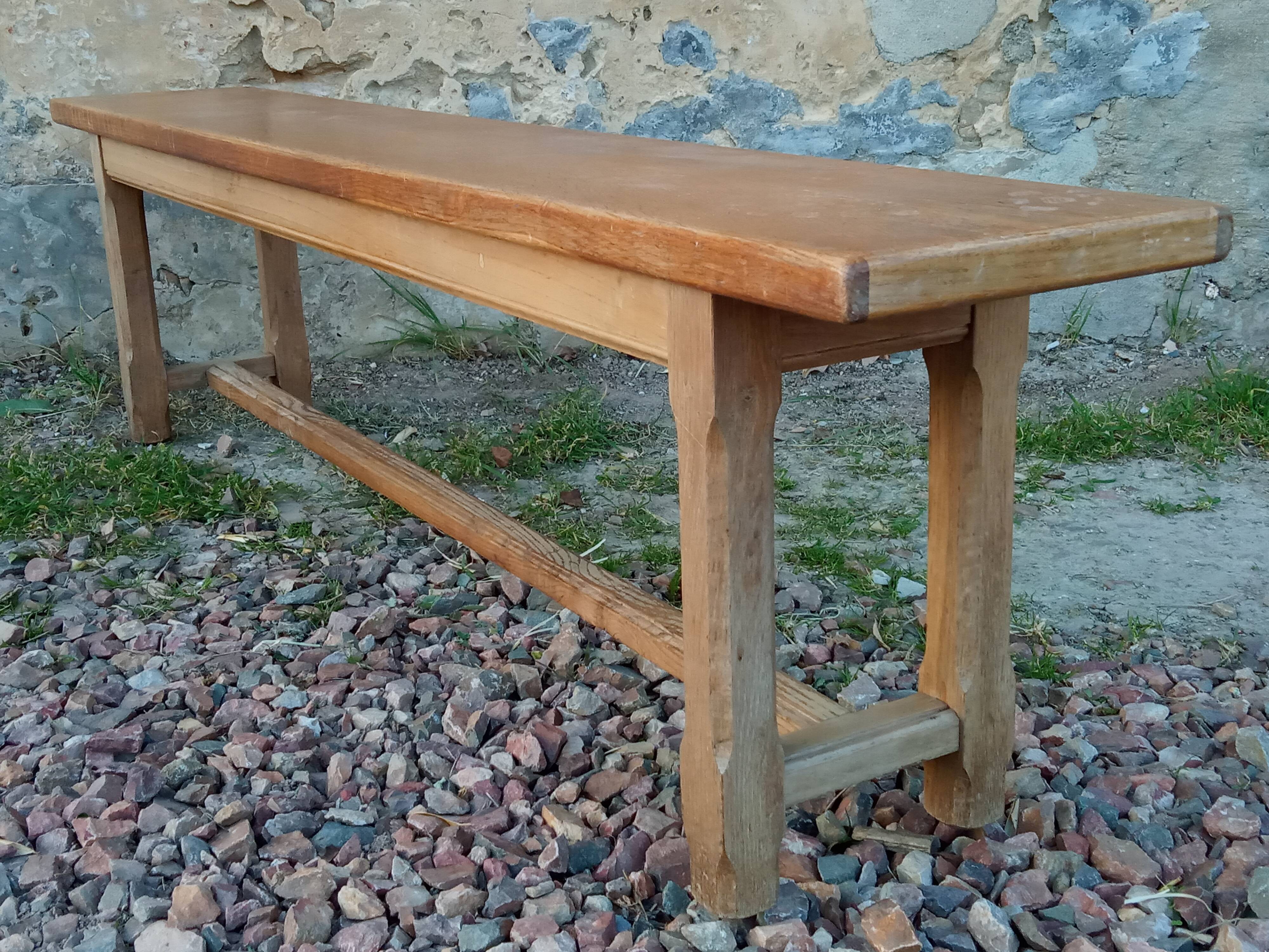 Oak bench