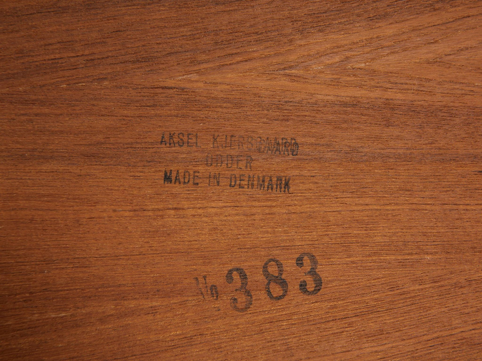 Midcentury pair of night stands by Kai Kristiansen for Aksel Kjersgaard 60s