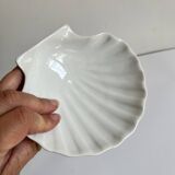Vide poche coquillage en porcelaine