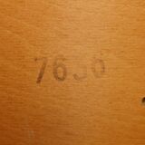 Set of 6 teak chairs, Denmark, 1960