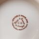 Set 6 bols Limoges blanc et or