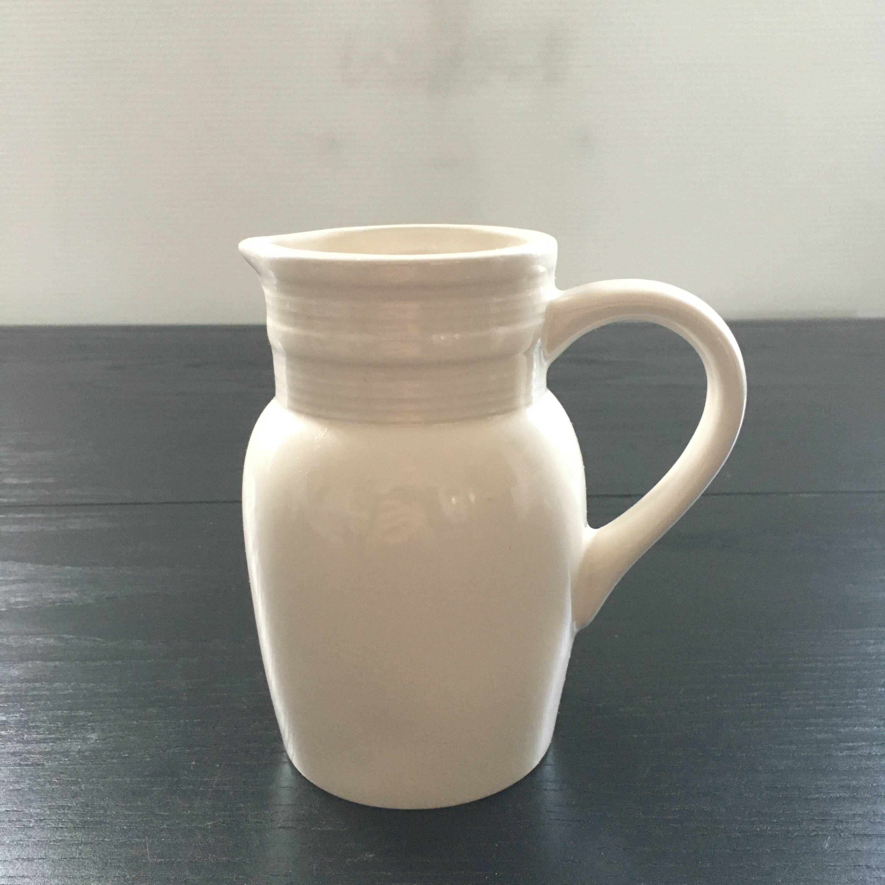 Classic white jug