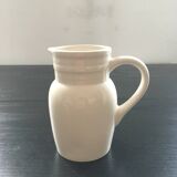 Classic white pitcher