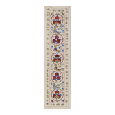 Hand knotted rug, vintage Turkish rug 54x187 cm