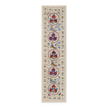 Tapis noué à la main, tapis turc vintage 54x187 cm