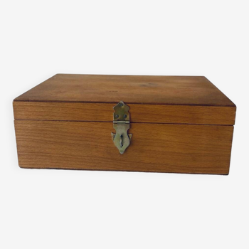Old wooden box or chest