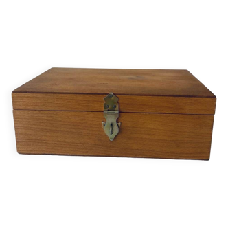 Old wooden box or chest