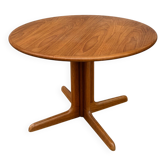 Table à manger ronde en teck par gudme møbelfabrik a/s