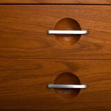 Ry-100 in Teak by Hans Wegner for Ry Møbler 1960s