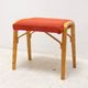 Mid-century bentwood stool by Dřevopodnik Holešov, wooden seating, 1970s
