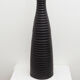 Large vase in brown and gold earth