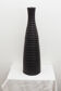 Large vase in brown and gold earth