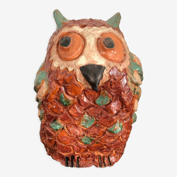Owl in pottery