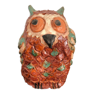 Owl in pottery