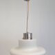 Design white glass pendant by Karel Volf, Czechoslovakia, 1970s