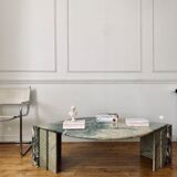 Marble coffee table