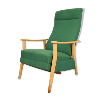 Mid-century german armchair with footstool, 1960
