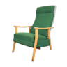 Mid-century german armchair with footstool, 1960
