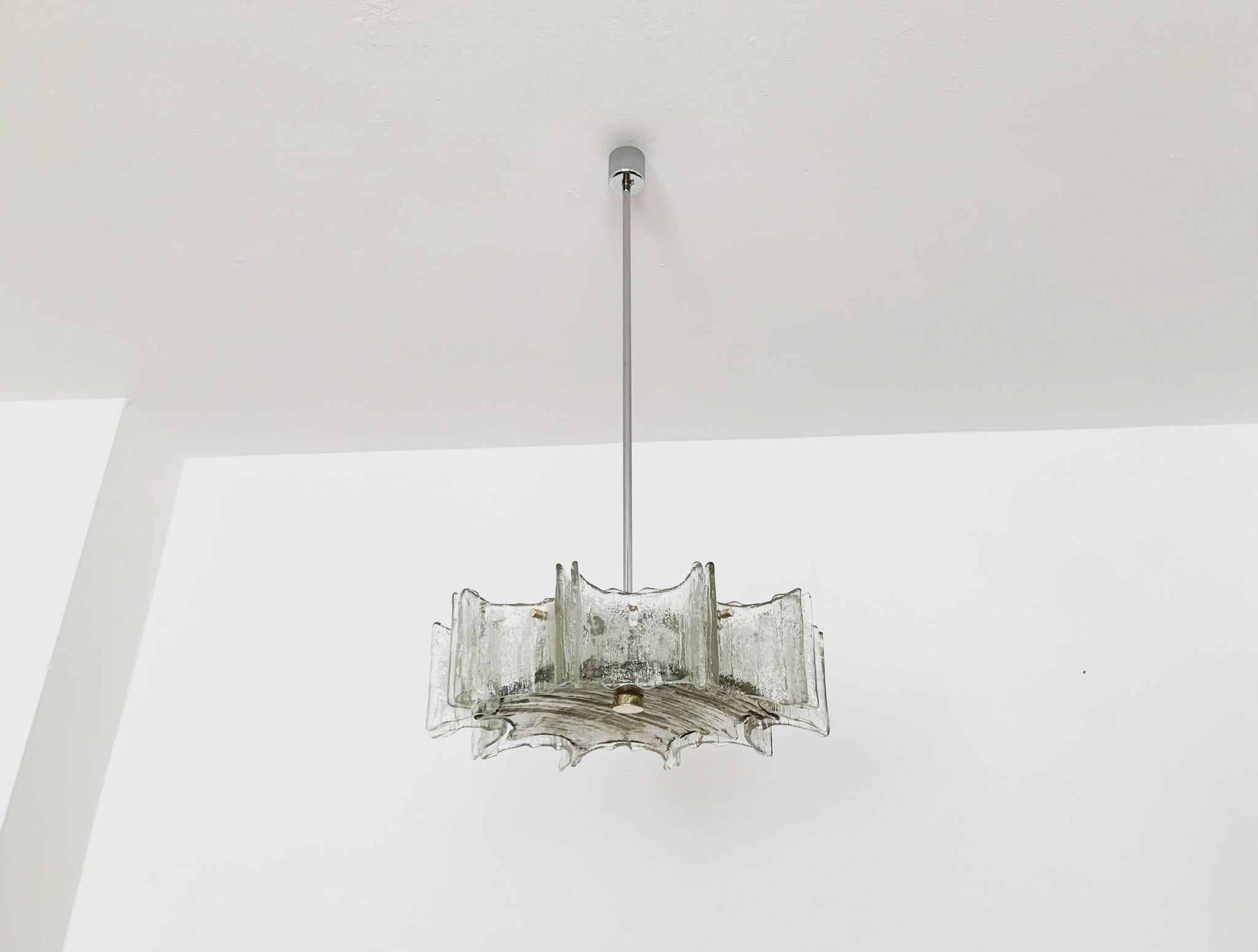 Ice Glass Chandelier by Kaiser Leuchten