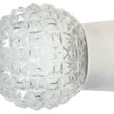 Vintage White Porcelain Ceiling Light, 1970s
