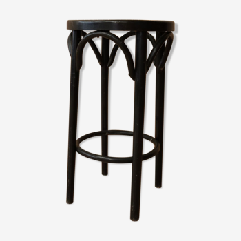 Stool wood & cannage