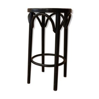 Stool wood & cannage