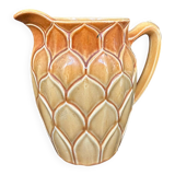 Saint Clément earthenware jug "Artichoke"