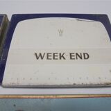 Set of 4 old cigarette boxes