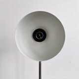 Reversible white metal and chrome table lamp, 1960's