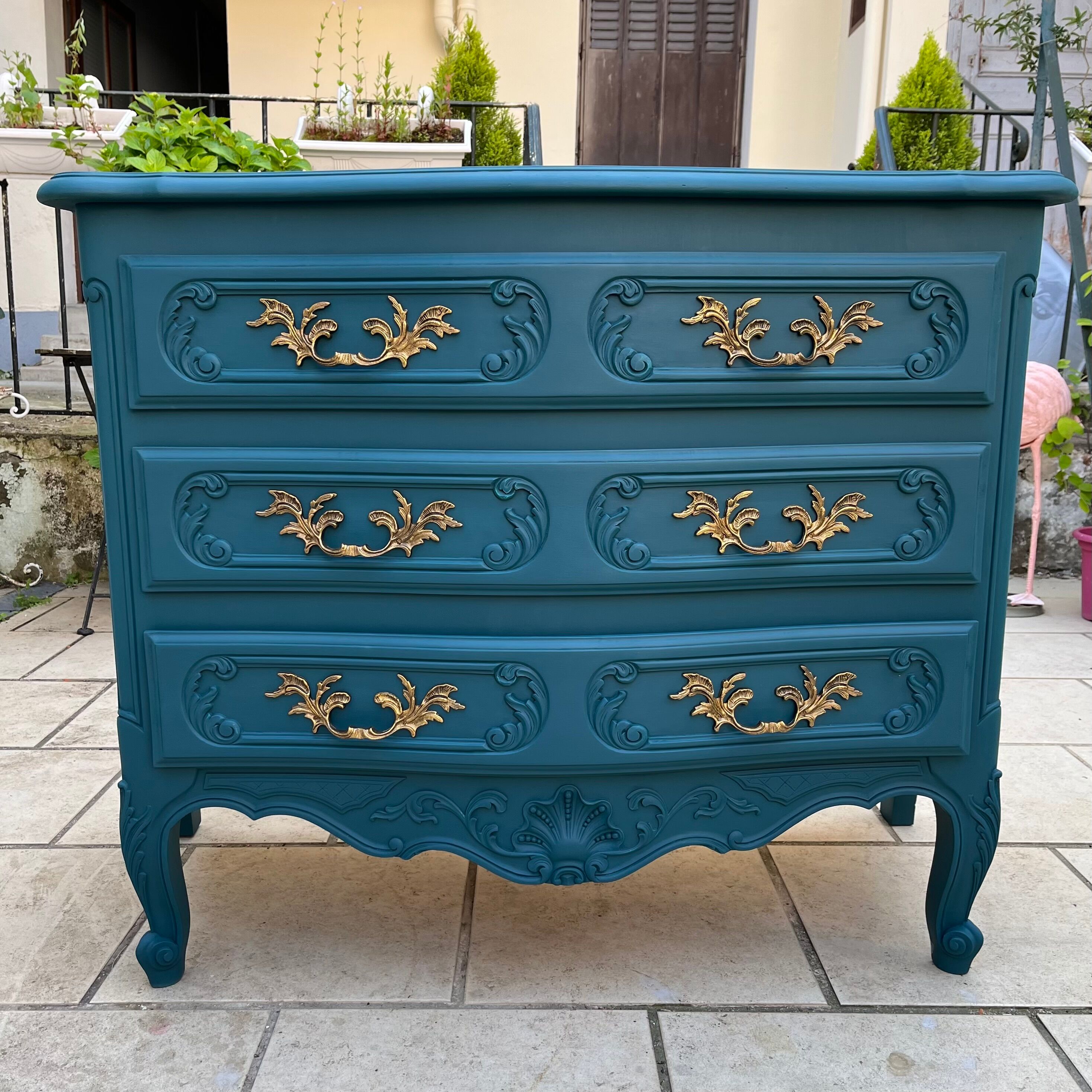 Louis XV chest of drawers