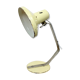 Lampe de table industrielle beige de Metal Mot, années 1960