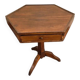 Table d'appoint guéridon vintage en bois de qualité ancien